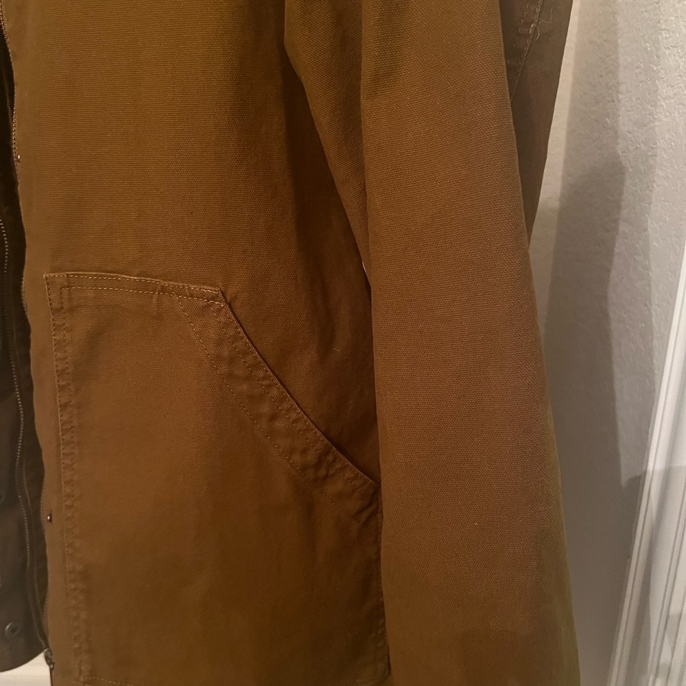 Women’s Barn Jacket with Corduroy Collar - Picture 4 of 4
